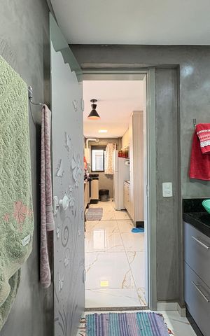Apartamento à venda com 47m², 2 quartos e 1 vaga Apartamento à venda com 47m², 2 quartos e 1 vagaBanheiro