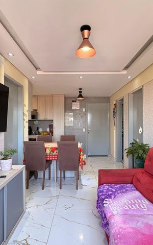 Apartamento à venda com 47m², 2 quartos e 1 vaga Apartamento à venda com 47m², 2 quartos e 1 vagaSala