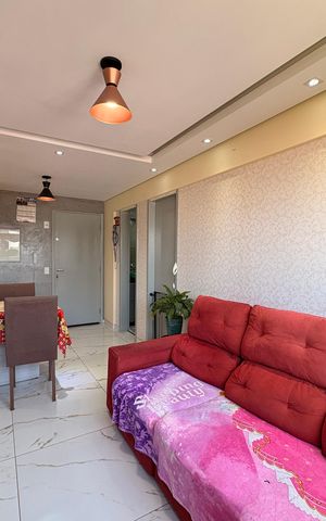 Apartamento à venda com 47m², 2 quartos e 1 vaga Apartamento à venda com 47m², 2 quartos e 1 vagaSala