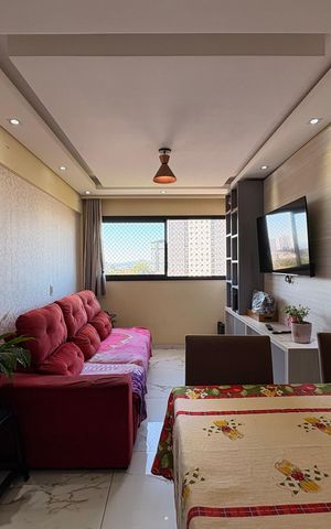 Apartamento à venda com 47m², 2 quartos e 1 vaga Apartamento à venda com 47m², 2 quartos e 1 vagaSala
