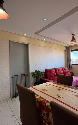 Apartamento à venda com 47m², 2 quartos e 1 vaga Apartamento à venda com 47m², 2 quartos e 1 vagaSala
