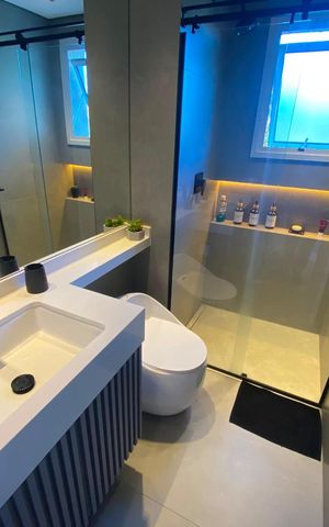 Apartamento à venda com 67m², 2 quartos e 1 vaga Apartamento à venda com 67m², 2 quartos e 1 vagaBanheiro