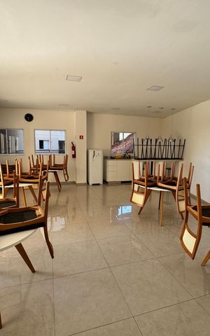 Apartamento para alugar com 56m², 2 quartos e 1 vaga Apartamento para alugar com 56m², 2 quartos e 1 vagaÁrea comum - Salão de festas