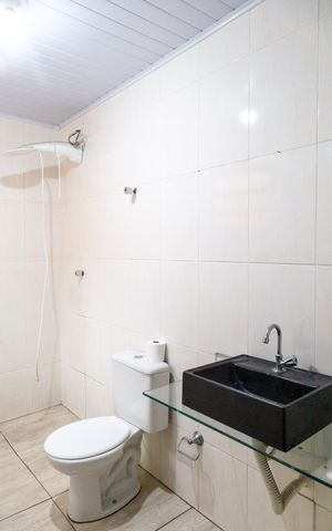 Casa para alugar com 85m², 1 quarto e sem vagaBanheiro