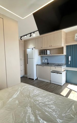 Apartamento para alugar com 28m², 1 quarto e sem vagaStudio/Quarto/Sala