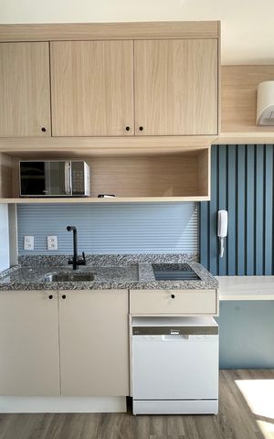 Apartamento para alugar com 28m², 1 quarto e sem vagaStudio/Cozinha