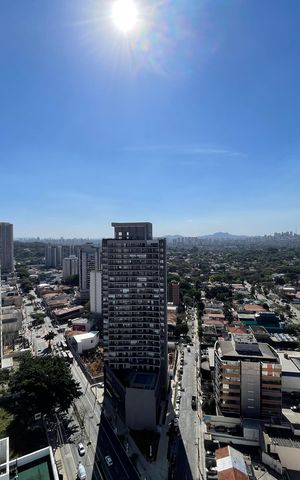 Apartamento para alugar com 28m², 1 quarto e sem vagaVaranda
