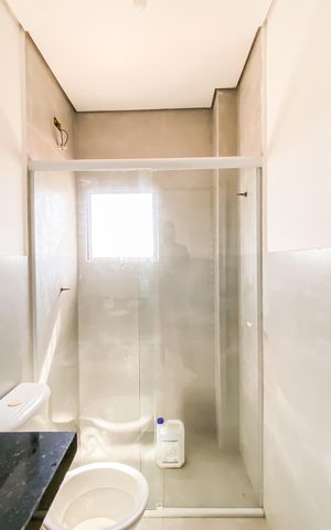 Studio para alugar com 39m², 1 quarto e sem vaga Studio para alugar com 39m², 1 quarto e sem vagaBanheiro