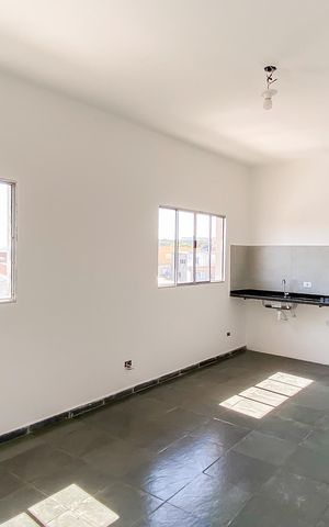 Studio para alugar com 39m², 1 quarto e sem vaga Studio para alugar com 39m², 1 quarto e sem vagaSala/cozinha