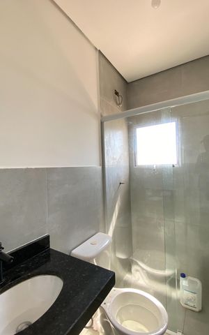 Studio para alugar com 39m², 1 quarto e sem vaga Studio para alugar com 39m², 1 quarto e sem vagaBanheiro