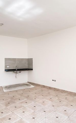Studio para alugar com 39m², 1 quarto e sem vaga Studio para alugar com 39m², 1 quarto e sem vagaSala/cozinha