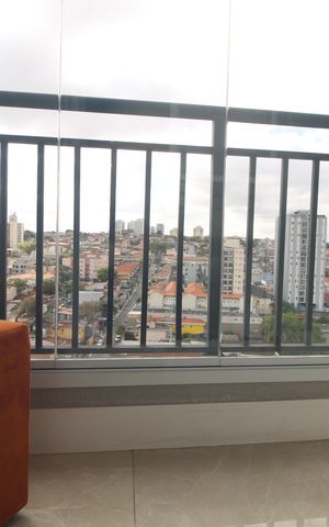 Apartamento à venda com 39m², 2 quartos e 1 vagaSacada