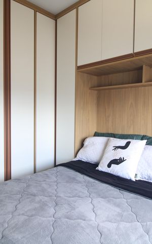 Apartamento à venda com 39m², 2 quartos e 1 vagaQuarto 2