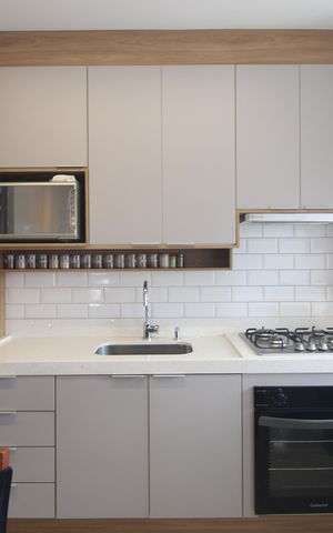 Apartamento à venda com 39m², 2 quartos e 1 vagaCozinha
