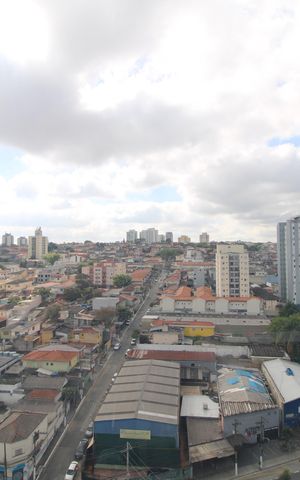 Apartamento à venda com 39m², 2 quartos e 1 vagaVista da sacada