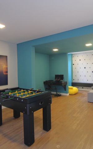 Apartamento à venda com 39m², 2 quartos e 1 vagaSala de jogos