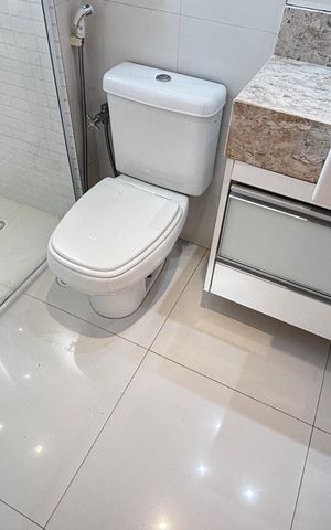 Apartamento para alugar com 150m², 3 quartos e 3 vagasBanheiro da Suíte 2
