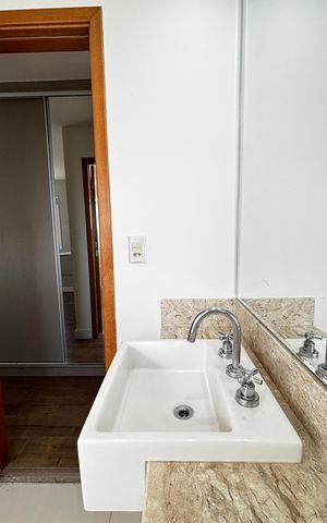 Apartamento para alugar com 150m², 3 quartos e 3 vagasBanheiro da Suíte 1