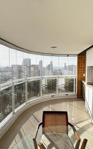 Apartamento para alugar com 150m², 3 quartos e 3 vagasSala - Sala de Jantar Varanda