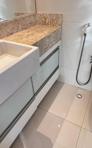Apartamento para alugar com 150m², 3 quartos e 3 vagasBanheiro da Suíte 3