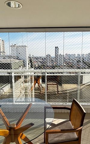 Apartamento para alugar com 150m², 3 quartos e 3 vagasSala - Sala de Jantar Varanda