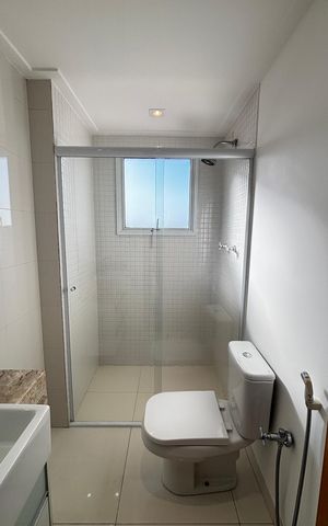 Apartamento para alugar com 150m², 3 quartos e 3 vagasBanheiro da Suíte 1