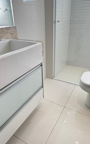 Apartamento para alugar com 150m², 3 quartos e 3 vagasBanheiro da Suíte 1