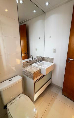 Apartamento para alugar com 150m², 3 quartos e 3 vagasBanheiro da Suíte 2