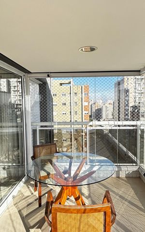 Apartamento para alugar com 150m², 3 quartos e 3 vagasSala - Sala de Jantar Varanda