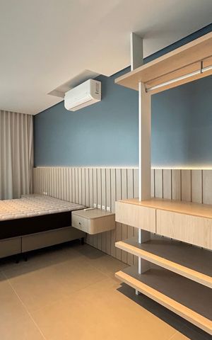 Apartamento para alugar com 76m², 1 quarto e 1 vagaSuíte 