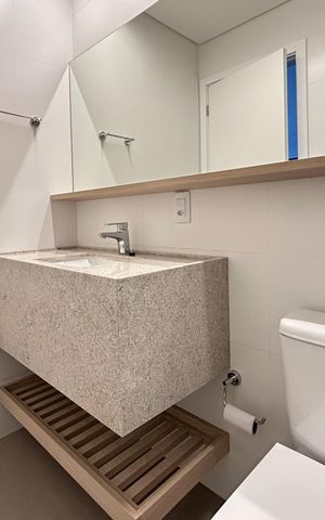Apartamento para alugar com 76m², 1 quarto e 1 vagaBanheiro 