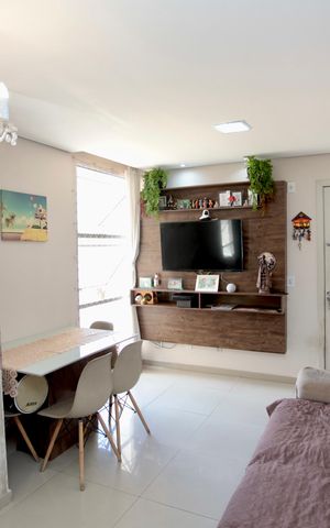 Apartamento à venda com 50m², 2 quartos e 1 vaga Apartamento à venda com 50m², 2 quartos e 1 vagaSala