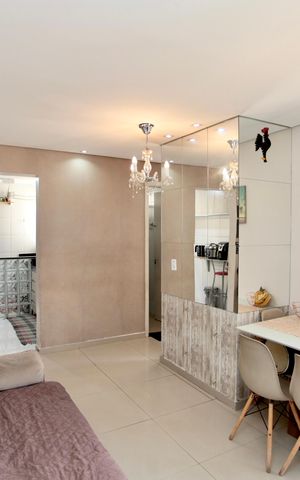Apartamento à venda com 50m², 2 quartos e 1 vaga Apartamento à venda com 50m², 2 quartos e 1 vagaSala