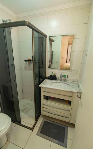 Apartamento à venda com 58m², 2 quartos e 1 vagaBanheiro da Suíte