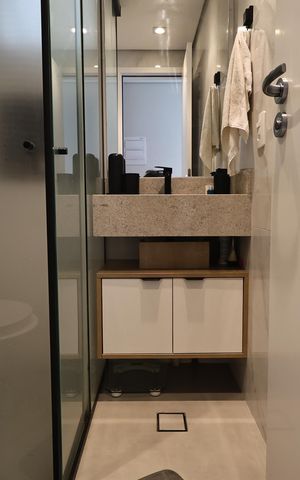 Apartamento à venda com 54m², 2 quartos e 1 vaga Apartamento à venda com 54m², 2 quartos e 1 vagaBanheiro