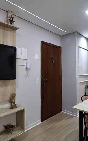 Apartamento à venda com 51m², 2 quartos e 1 vaga Apartamento à venda com 51m², 2 quartos e 1 vagaSala