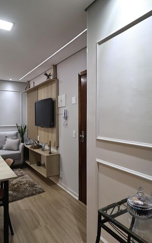 Apartamento à venda com 51m², 2 quartos e 1 vaga Apartamento à venda com 51m², 2 quartos e 1 vagaSala