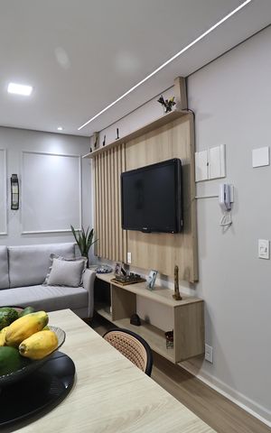 Apartamento à venda com 51m², 2 quartos e 1 vaga Apartamento à venda com 51m², 2 quartos e 1 vagaSala