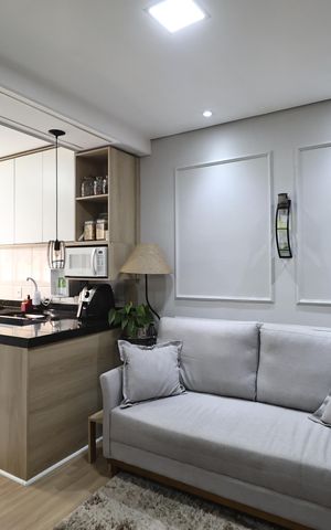 Apartamento à venda com 51m², 2 quartos e 1 vaga Apartamento à venda com 51m², 2 quartos e 1 vagaSala