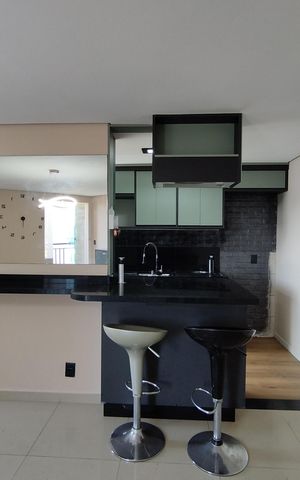Apartamento para alugar com 61m², 2 quartos e 1 vaga Apartamento para alugar com 61m², 2 quartos e 1 vagaCozinha - Armários