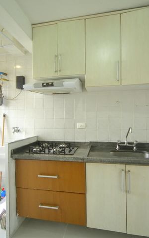 Apartamento para alugar com 49m², 2 quartos e 1 vagaCozinha 