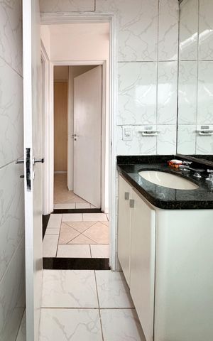 Apartamento para alugar com 49m², 2 quartos e 1 vagaBanheiro Social