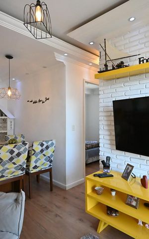 Apartamento para alugar com 54m², 2 quartos e 1 vagaSala