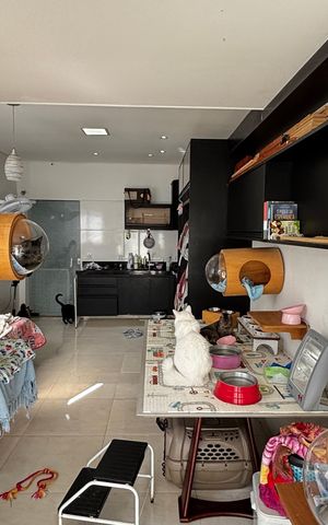 Apartamento para alugar com 100m², 1 quarto e 1 vaga Apartamento para alugar com 100m², 1 quarto e 1 vagaCobertura - Cozinha