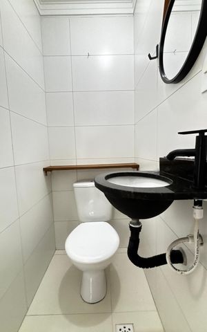 Apartamento à venda com 100m², 2 quartos e 1 vaga Apartamento à venda com 100m², 2 quartos e 1 vagaCobertura - Banheiro