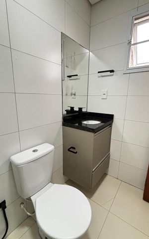 Apartamento à venda com 100m², 2 quartos e 1 vaga Apartamento à venda com 100m², 2 quartos e 1 vagaBanheiro da Suíte