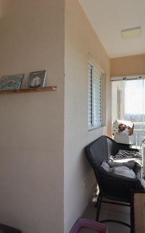 Apartamento à venda com 77m², 3 quartos e 2 vagasVaranda Gourmet