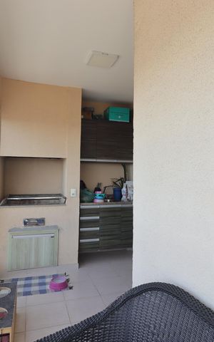 Apartamento à venda com 77m², 3 quartos e 2 vagasVaranda Gourmet