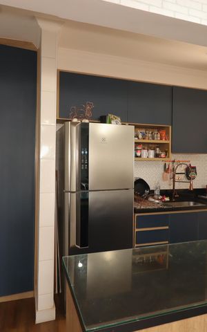 Apartamento à venda com 77m², 3 quartos e 2 vagasCozinha