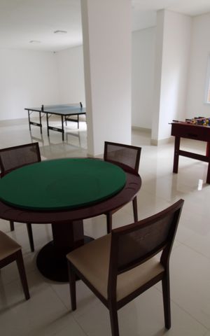 Apartamento para alugar com 77m², 2 quartos e 1 vagaÁrea comum - Sala de Jogos